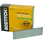 Bostitch SX50351-3/8G Narrow Crown 1-3/8" Leg x 7/32" Crown 18-Gauge Finish Staples 3000 Pack